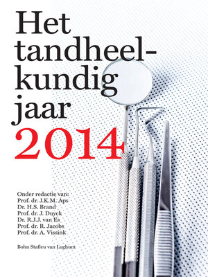 cover image of Het tandheelkundig jaar 2014